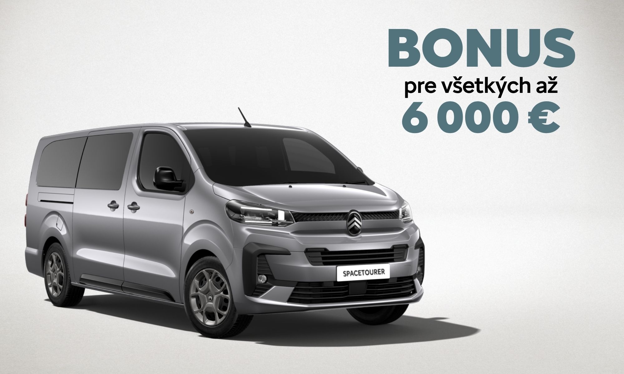 Citroën Jumpy Combi a SpaceTourer v akcii Citroën Staré za nové s bonusom 6 000 €